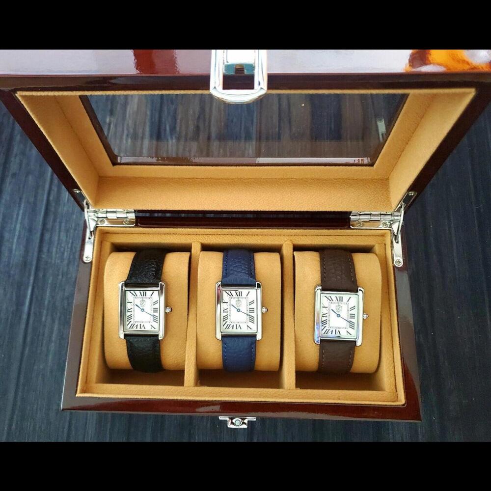 Swiss Design Pierre Lucerne Ltd Edt Mahogany Box‎ Set